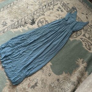 Blue lulus maxi dress Lost In Paradise
